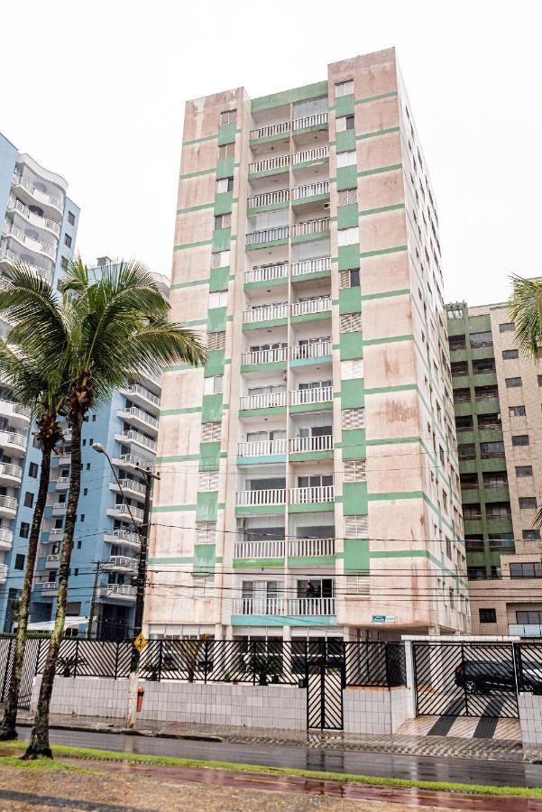 Apto C Vista Incrivel Para O Mar, Praia Grande Sp Eksteriør billede